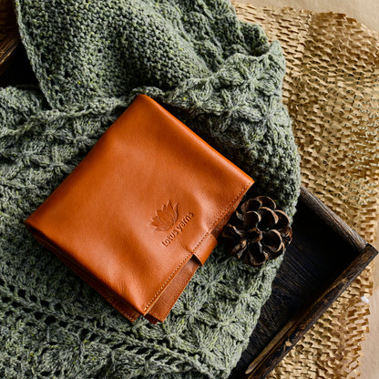 Tarim Genuine Leather Interchangeable Needles Case