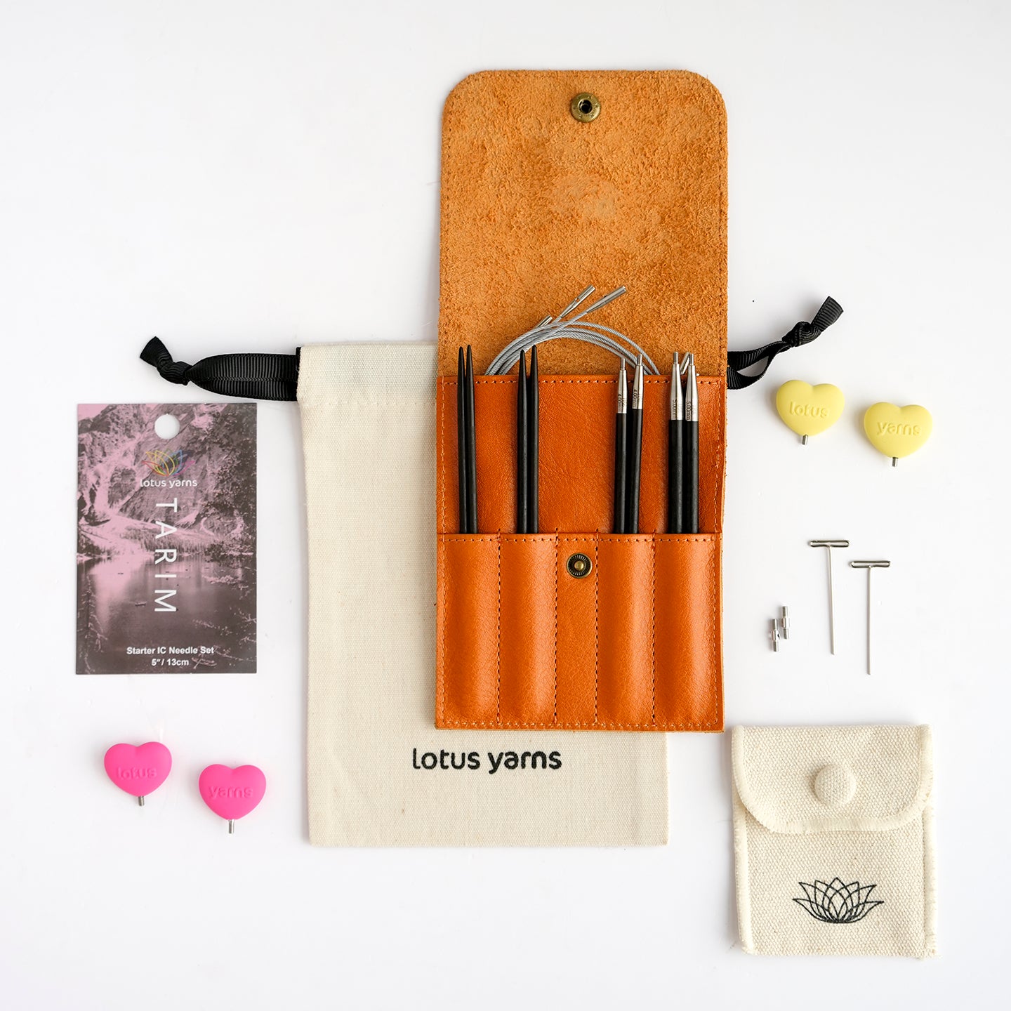 TARIM 5 Starter Interchangeable Circular Needles Set