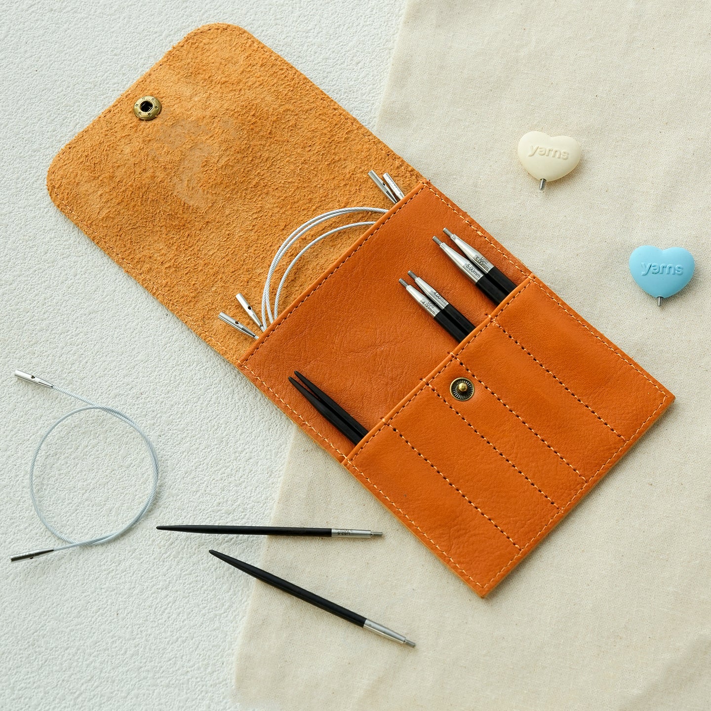 TARIM 3.5 Starter Interchangeable Circular Needles Set