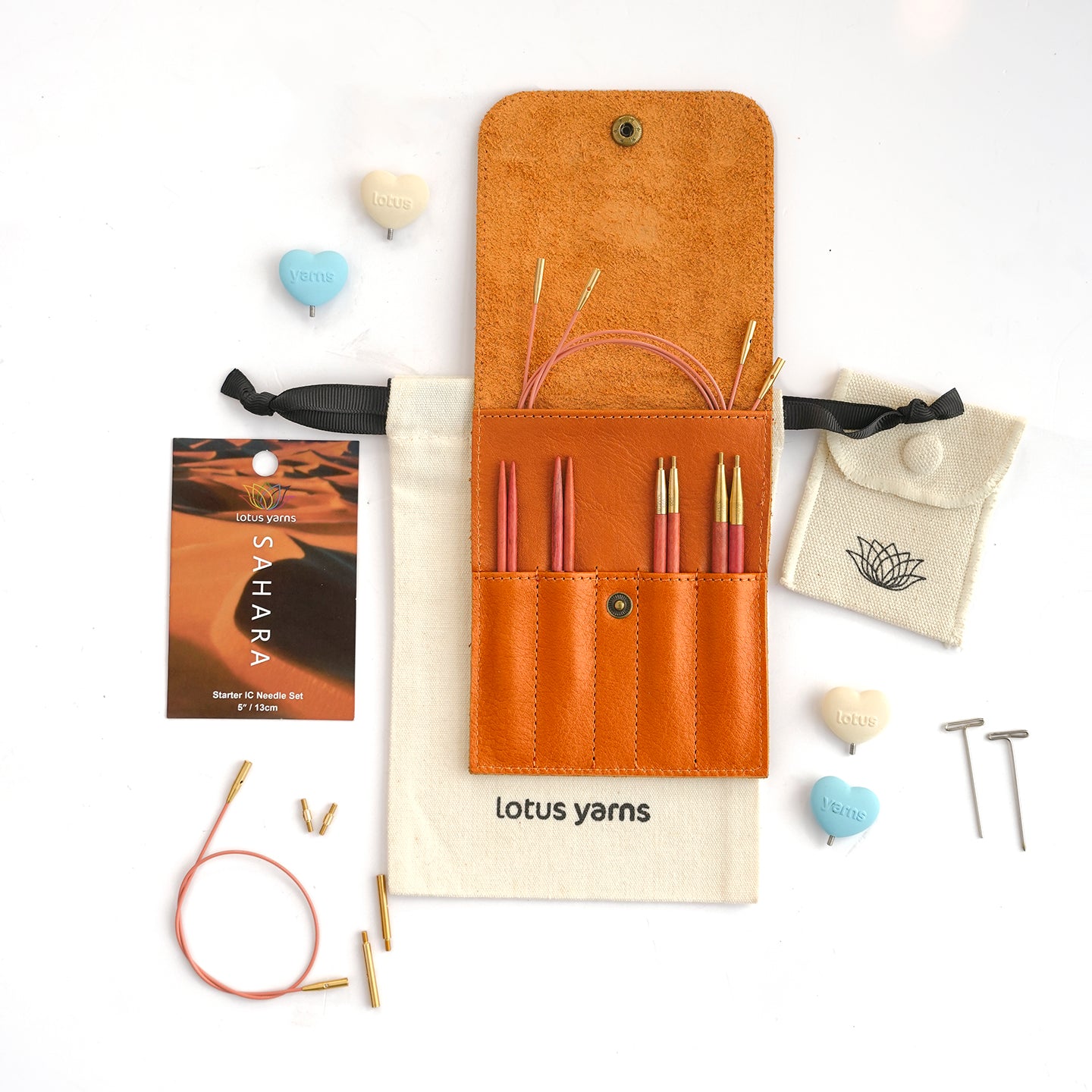 SAHARA 3.5 Starter Interchangeable Circular Needles Set