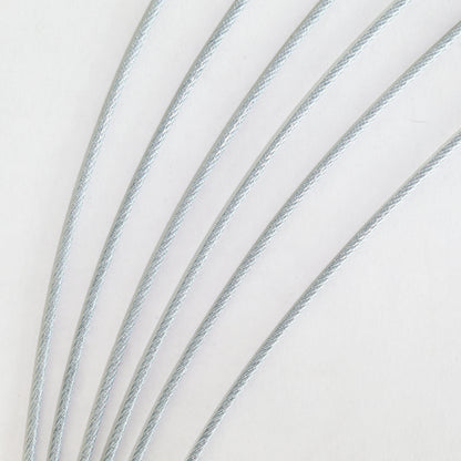 360° Silver Swivel Cables with End Caps