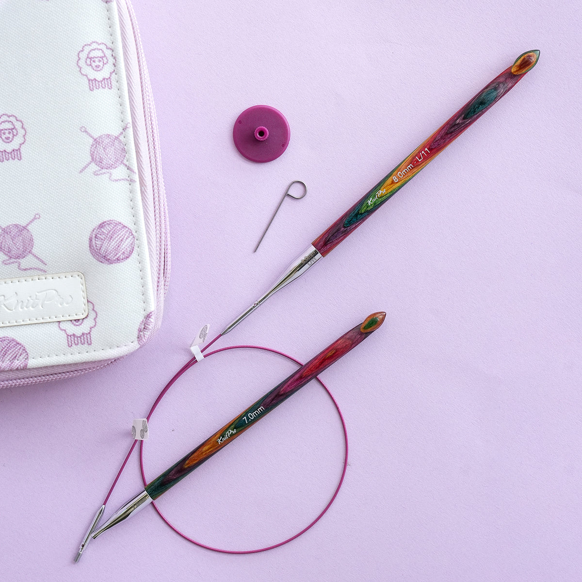 Symfonie 2 Afghan / Tunisian Crochet Hook Set