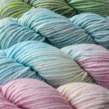Handpainted Cashmere Aran