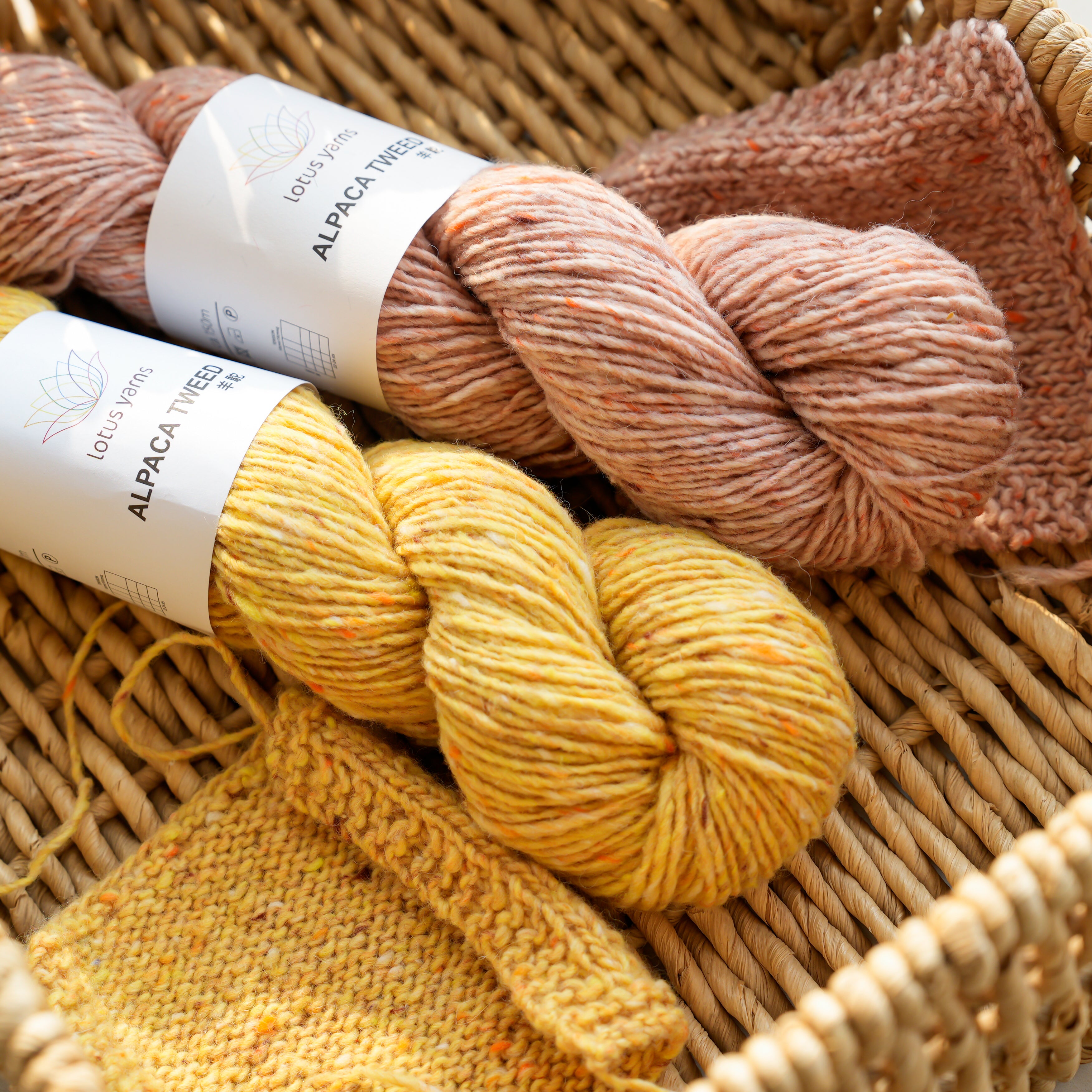 Alpaca Tweed – Lotus Yarns