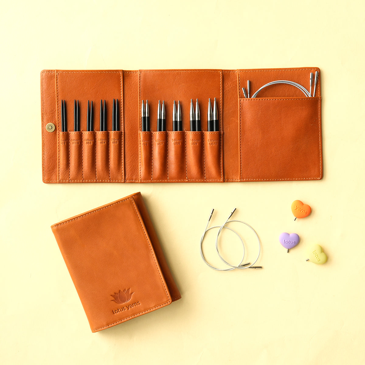 TARIM 3.5 Interchangeable Circular Needles Set