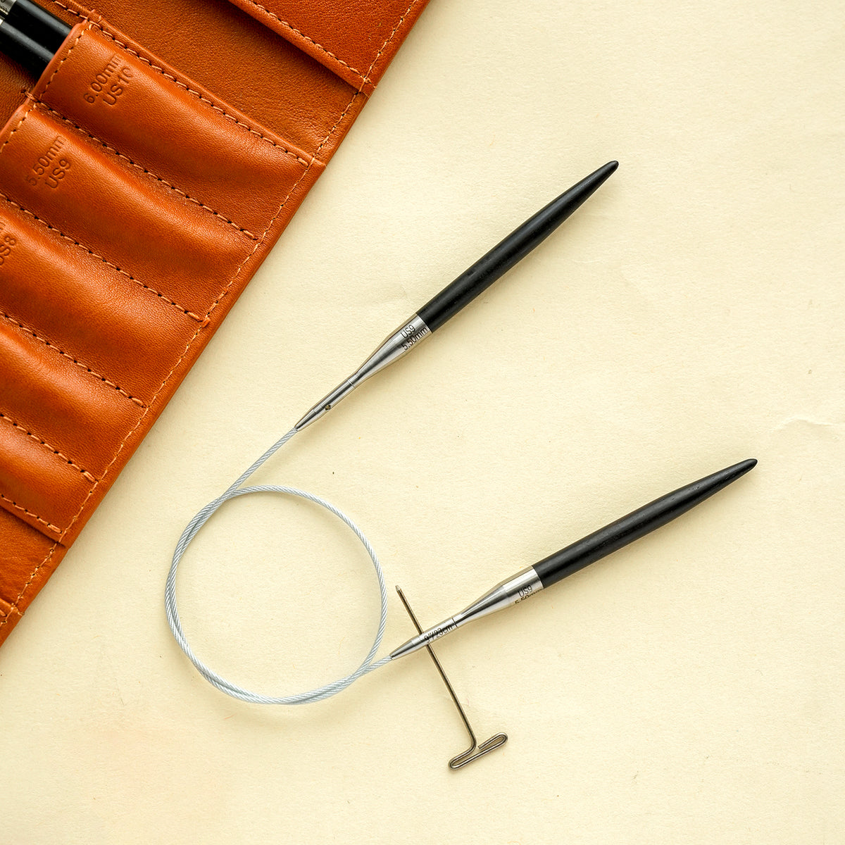 TARIM 3.5 Interchangeable Circular Needles Set
