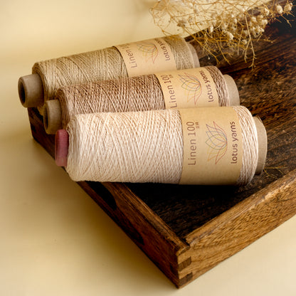 Linen 100 Cone Yarn