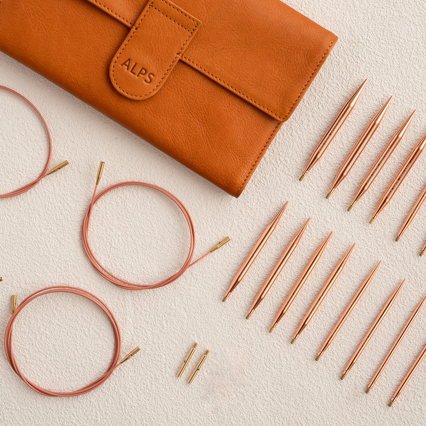 ALPS 3.5‘’ Interchangeable Circular Needles Set
