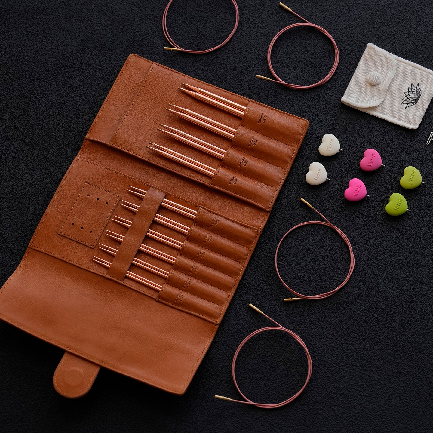 ALPS 5 Interchangeable Circular Needles Set