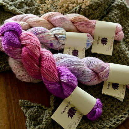 Handpainted Silky Cashmere Fingering