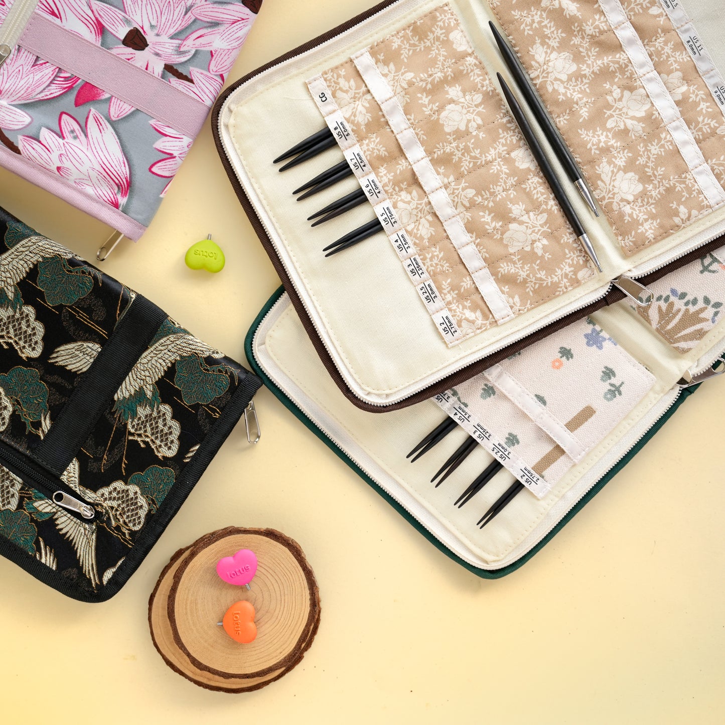 Fabric Interchangeable Needles Case