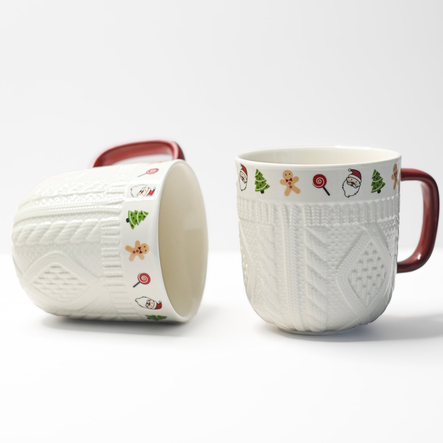 Christmas Ceramic Mug Set