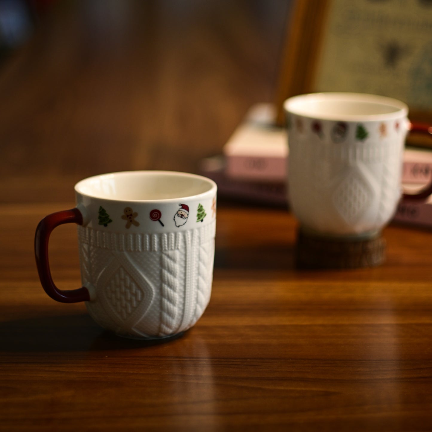 Christmas Ceramic Mug Set