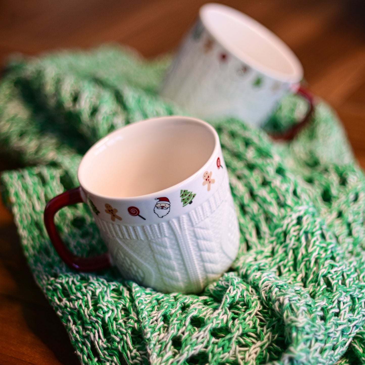 Christmas Ceramic Mug Set
