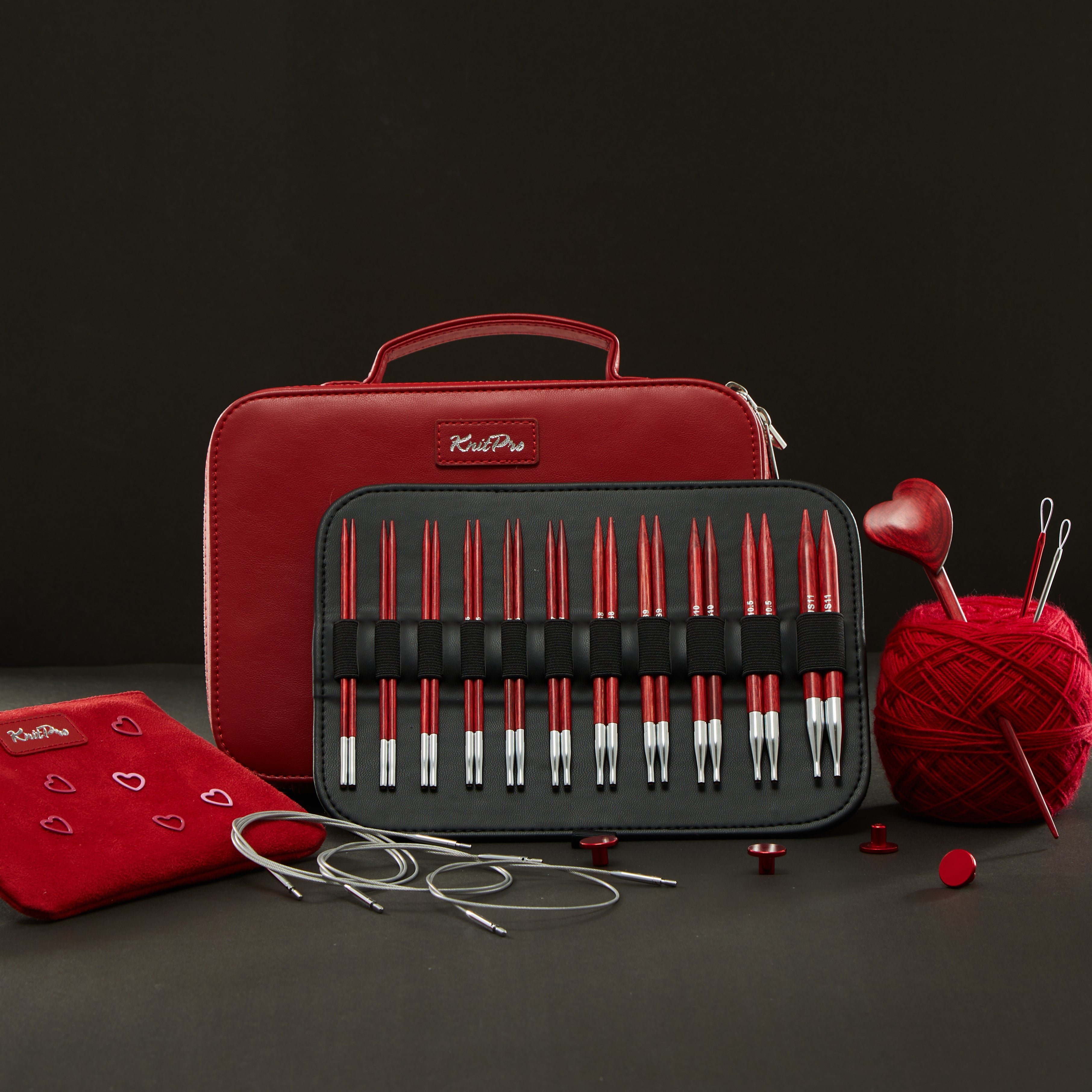 Amore 5'' Interchangeable Circular Needles Gift Set – Lotus Yarns