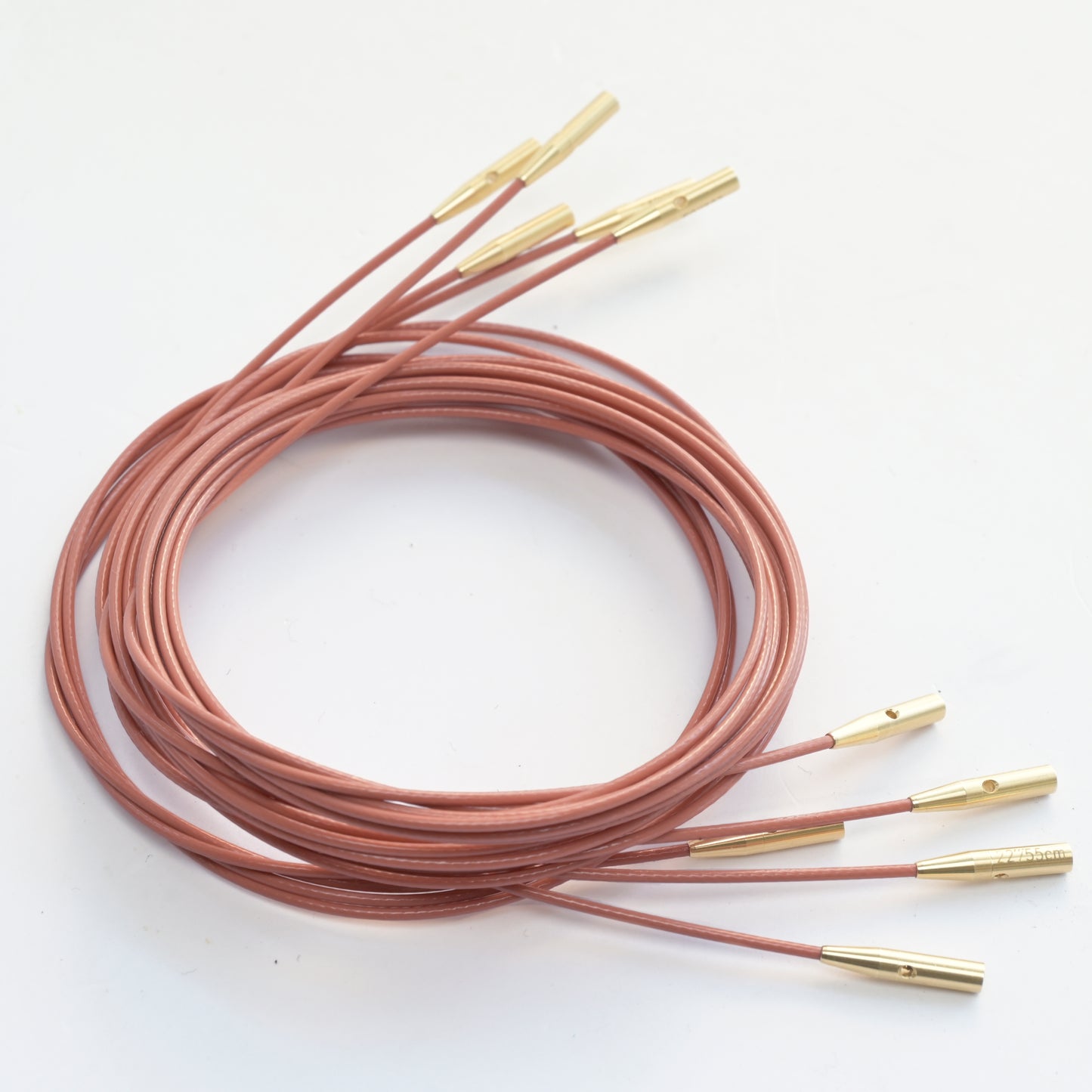 360° Vintage Pink Swivel Cables