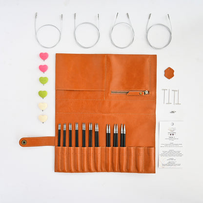 TARIM 5 Interchangeable Circular Needles Set