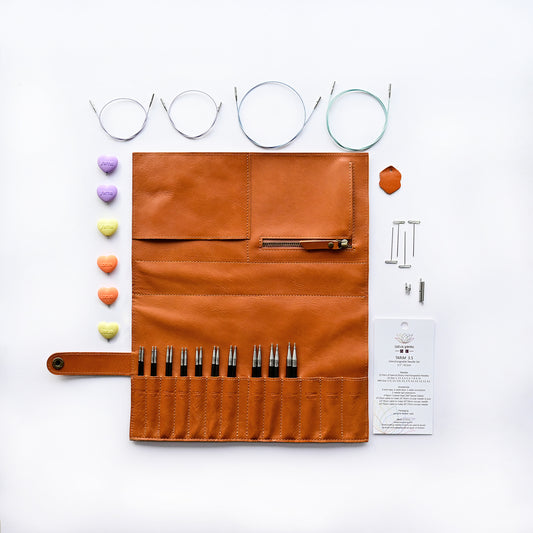 TARIM 3.5 Interchangeable Circular Needles Set