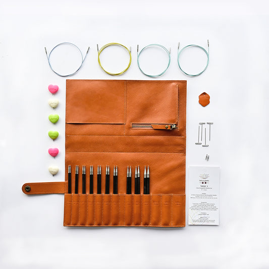 TARIM 5 Interchangeable Circular Needles Set