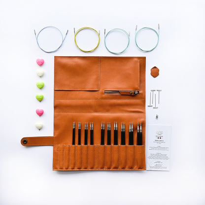 TARIM CUBICS 5 Interchangeable Circular Needles Set