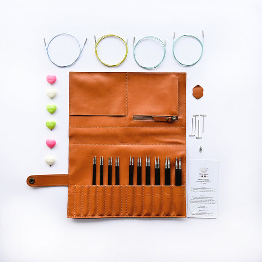 TARIM CUBICS 5 Interchangeable Circular Needles Set