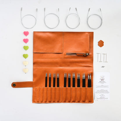 TARIM CUBICS 5 Interchangeable Circular Needles Set