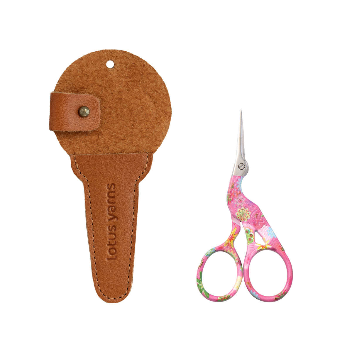 Crane-shaped scissors