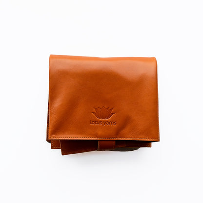 Tarim Genuine Leather Interchangeable Needles Case